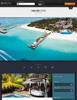 TF Paradise Cove v1.0.5 - a tourist template for Wordpress
