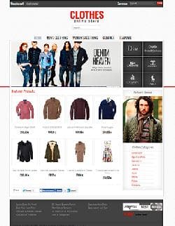OS Clothes v2.5.0 - a template of online store of clothes for Joomla