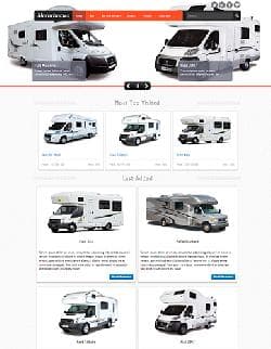 OS Motorhomes v2.5.0 - a website template about mobile houses (Joomla)