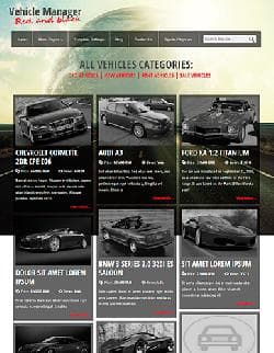 OS Red & Black v2.5.0 - a car a template for Joomla