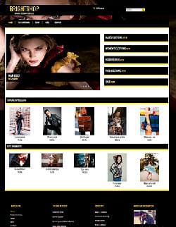 OS BrightShop v2.5.0 - a template of bright online store for Joomla