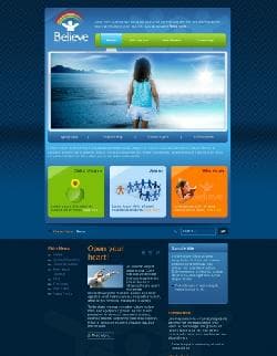  BT Believe v1.0 - Joomla template to a childrens charity 