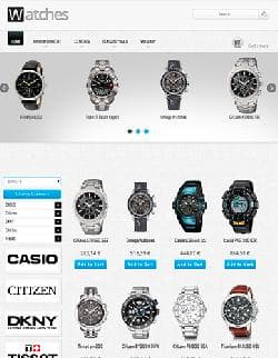  OS Watches v2.5.0 free template for Joomla store hours 