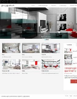  OS Luxury Apartments is v3.9.6 - website template of high quality apartments in Joomla 