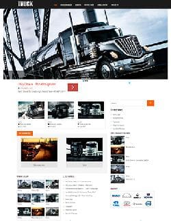 OS Hard Trucks v2.5.0 - a website template about trucks for Joomla