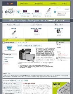 BT Shop It v1.0 - template of online store for Joomla