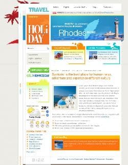 BT Holiday v2.5.0 - шаблон туристической фирмы для Joomla