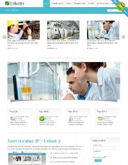  JP Industry v3.0.002 - the site template for Joomla factory 