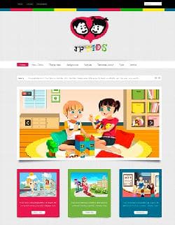 JP Kids v2.5.004 - a children&#039;s template for Joomla