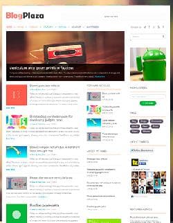 TZ BlogPlaza v2.3 - a blogging template for Joomla