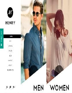  TZ Henry v2.3 - a template online store for Joomla 