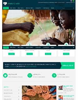 ZT Charity v1.1.1 - a charitable template for Joomla
