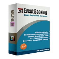 OS Events Booking v3.1.4 - бронирование мест на мероприятия (Joomla)