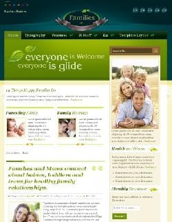 BT Families v2.5.1 - website template about family psychology for Joomla