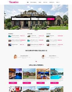 OS Vacation v2.5.0 - a real estate website template for Joomla