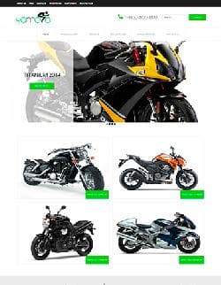 OS Yamoto v2.5.0 - a website template about motorcycle sport for Joomla