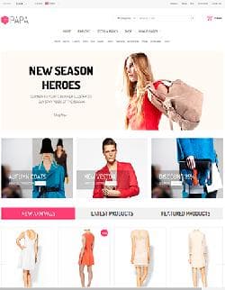  SJ Papa v3.9.6 - a responsive template online store for Joomla 