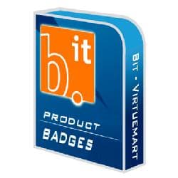 BIT Virtuemart Product Badges v3.0.2 - badges of goods for VM