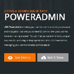  JSN PowerAdmin v2.5.5 - удобное администрирование Joomla 