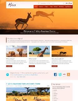 IT Africa v1.0 - a website template about Africa for Joomla