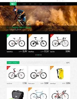 JSN Force 2 v1.0.1 - шаблон интернет магазина велосипедов для Joomla