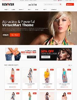  Reviver v6.5 - a template online store for Joomla 