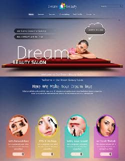 Dream v1.1 - a template of the website of beauty shop for Joomla