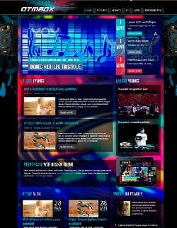 OT Mbox v2.5.0 - a musical template for Joomla