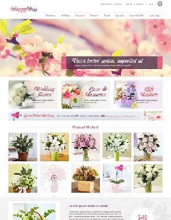 OT Happyday v1.0 vm3 - template of flower online store for Joomla
