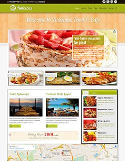 TX Delicious v1.3 - a website template about food for Joomla