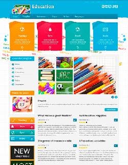  JM School Tools v1.04 EF3 - website template about school supplies for Joomla 
