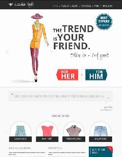  JM Fashion Trends v1.0.2 - website template about trends in fashion (Joomla) 