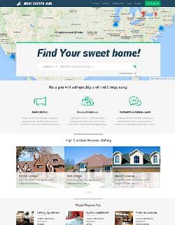 JM Real Estate Ads v1.06 EF4 - a website template with a real estate map for Joomla