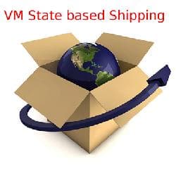 Vm Shipping Based on States v2.1 - стоимость доставки для VirtueMart