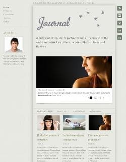  JB Journal v1.1.4 - красивый шаблон персонального блога для Joomla 