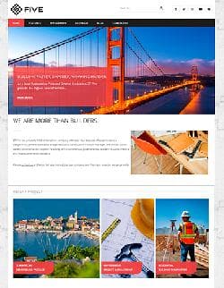  ZT Five v1.1.1 - a template site for Joomla 