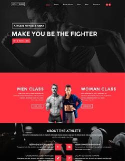 BT Fitness v1.2 - a website template fitness of club for Joomla