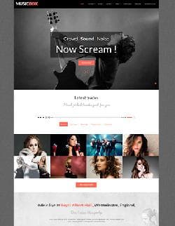 YJ Musicbox v1.0.2 - a musical lending a template for Joomla