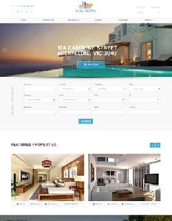 JUX Real Estates v1.0.1 - a real estate website template for Joomla