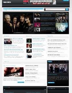  GK Musictube v2.0 - template for music portal for Joomla 