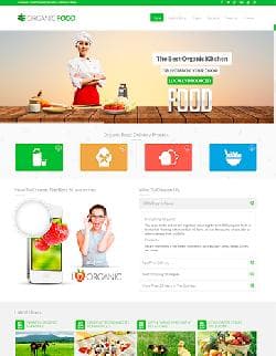 Organic Food v30.11.2017 - a template for Joomla from themeforest