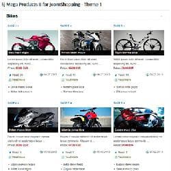 SJ Mega Products II for JoomShopping v1.0.1 - the module of conclusion of goods