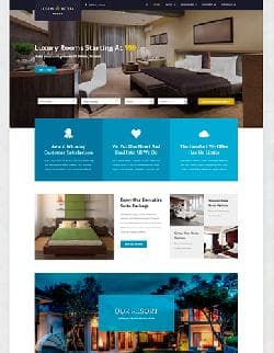 S5 Luxon v1.0 - a template of the website of hotel for Joomla
