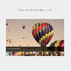 Responsive Photo Gallery for K2 v3.3.4 - adaptive photo gallery for K2
