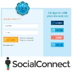SocialConnect v1.8.1 - social integration with Joomla