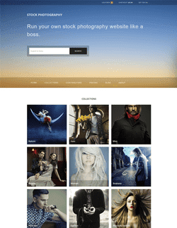 Stock Photography v1.2.7 - a template for Wordpress