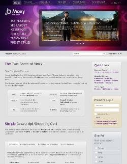  RT Moxy v1.3 - a template for website about games for Joomla 