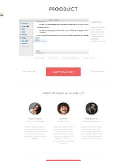 Prooduct v1.3 - шаблон для Wordpress