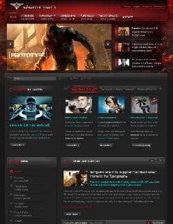  RT Dominion v1.11 - the gaming template website for Joomla 