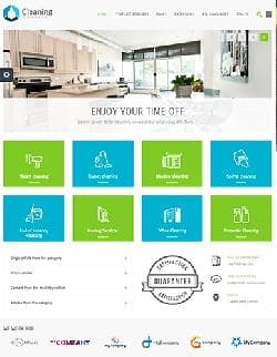JM Cleaning Company v1.03 EF4 - a template of the website of the cleaning company